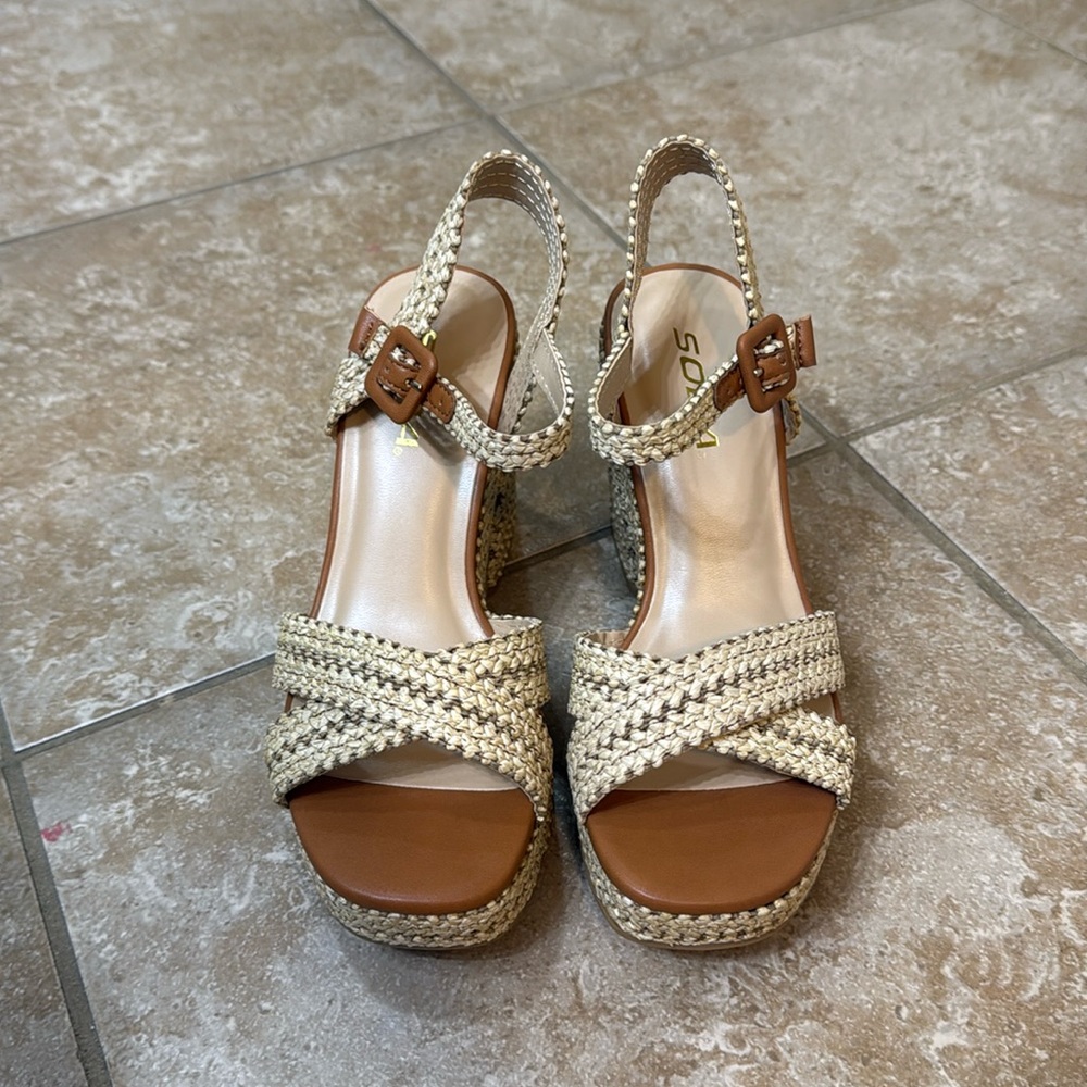 Soda Rope Woven Heels